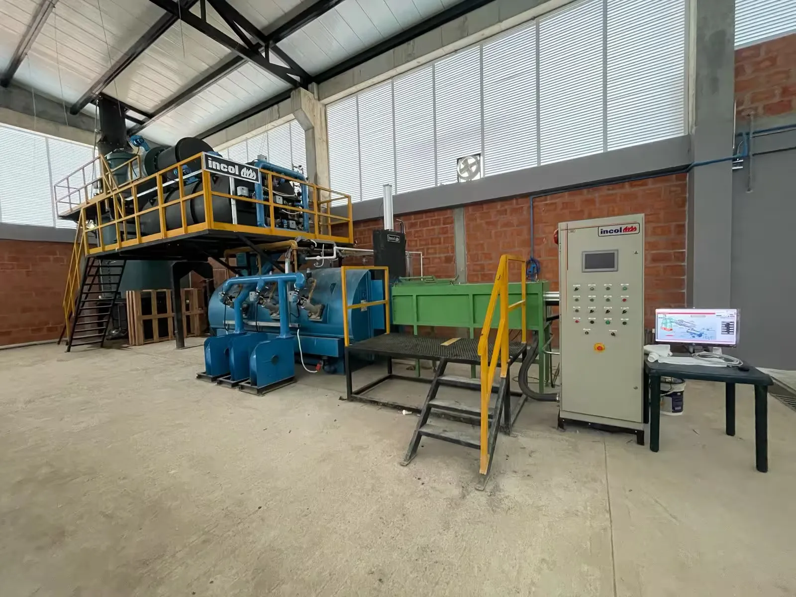 Auditoría e ingeniería de sistema de incineración industrial de alto rendimiento M&A