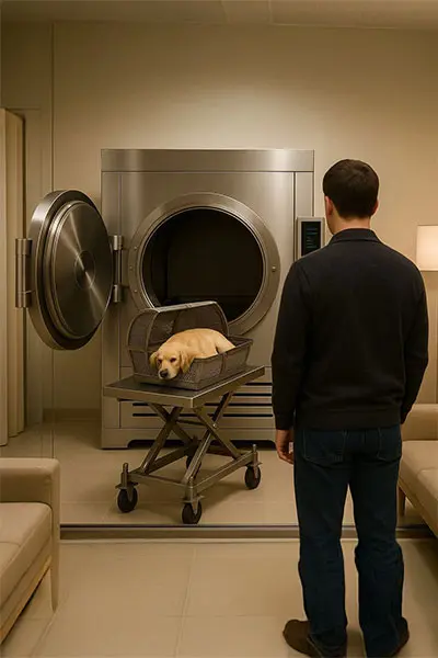 Hidrólisis Alcalina (HIDROPET™) vs. Cremación Tradicional